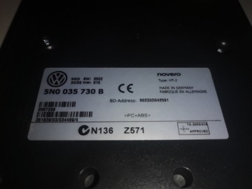 VW 5N0 035 730 B  Moduł Bluetooth