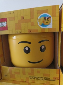 Głowa do przechowywania Lego 
