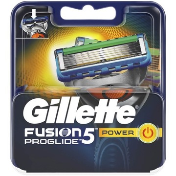 GILLETTE FUSION5 PROGLIDE POWER WKŁADY 4szt