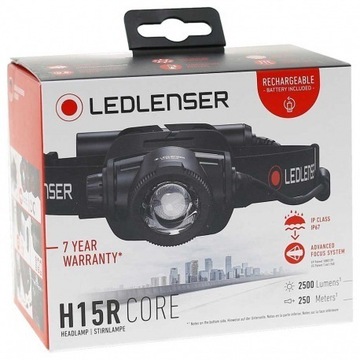 LEDLENSER H15R CORE, latarka czołowa, 2500 lm