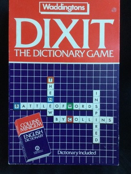 DIXIT the English Dictionary Game gra + słownik