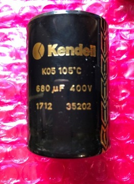 680uF 400V K05 105'C Kondensator elektr. KENDEIL