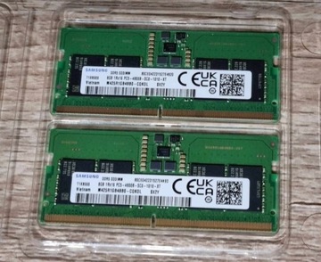 Pamięć RAM Samsung DDR5 16GB 4800MHz SODIMM