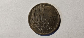 10 zł, 1968 r., 25 lat LWP (L26)