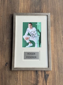 Roger Federer - oryginalny autograf legendy tenisa