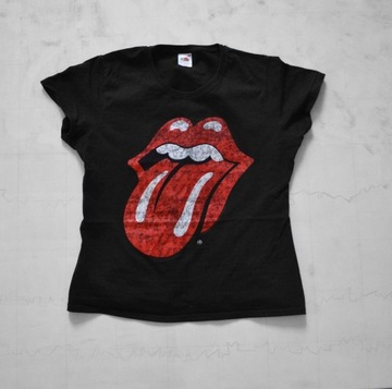 czarna koszulka The Rolling Stones L 40