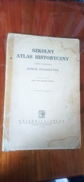 SZKOLNY ATLAS HISTORYCZNY  wyd. 1932