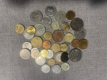 Zestaw 40 monet Europa