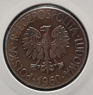 10 zł złotych 1960r. Kościuszko. 