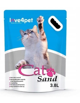 Żwirek Silikonowy dla kota CAT SAND 8x3,8l 11,6kg