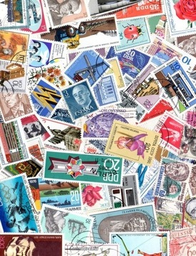 Znaczki pocztowe świata 1000 szt.  g2