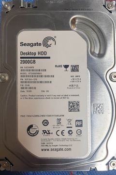 Dysk twardy HDD 3,5" ST2000DM001 2TB 