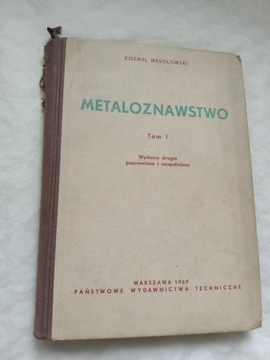 METALOZNAWSTWO 1 Wesołowski