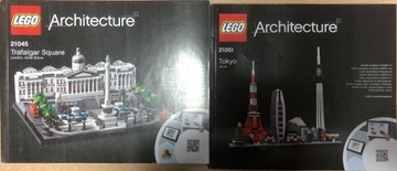 LEGO ARCHITECTURE instrukcje 21045 21051 5zł/szt