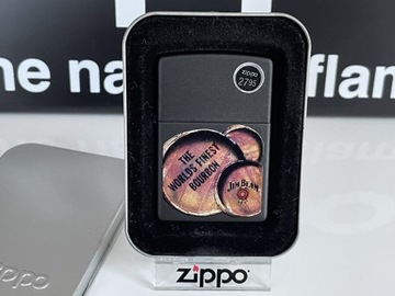 Zapalniczka Zippo 2006 Jim Beam Finest Bourbon, czarny mat, NOWA