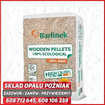 BARLINEK - Pellet 8 mm (worek 15 kg)