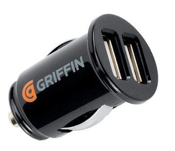  Ładowarka samochodowa GRIFFIN 2,1A  - 2 x USB 2.0