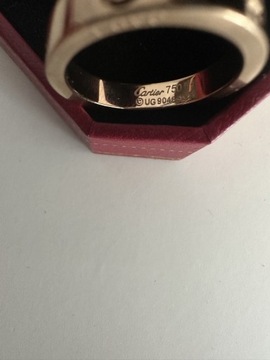 Cartier Love 575 54 pierścionek obrączka Nowy