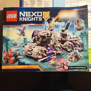 Lego Nexo Knights 70352 Mobilna kwatera  Jestera
