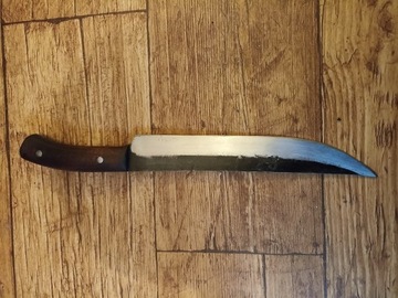 Maczeta, długi nóż ala Golok, ręcznie robiony