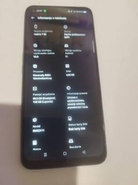 Realme 7 5G RMX2111pamięć 6/128gb niebieski Re01