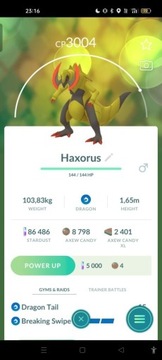 Haxorus legacy atak 