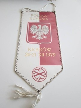 POLSKA RUMUNIA PZP KRAKÓW PROPORCZYK 11,5/16 cm