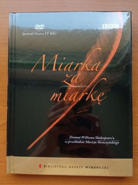 Miarka za miarkę Shakespeare Teatr BBC DVD 