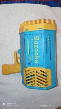 Bazooka Bubble Gun. Pistolet do baniek mydlanych.