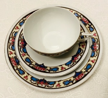 Giesche 1929-1934 porcelana, komplet śniadaniowy