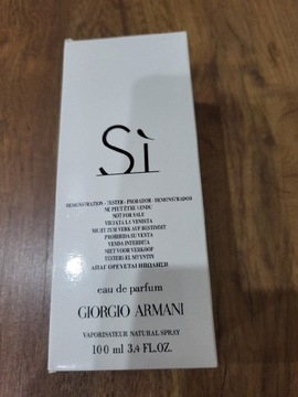 Si giorgio armani 100ml edp oryginał 