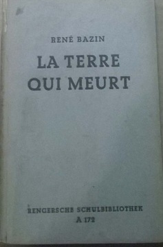 Bazin La terre Język francuski Starodruk 1940 rok