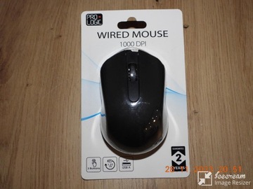 MYSZ Przewodowa PRO LOGIC Wired Mouse 1000 DPI