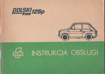 Instrukcja obsługi - POLSKI FIAT 126P  (1983)