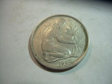 Niemcy 50 pfennig 1990 A (2)