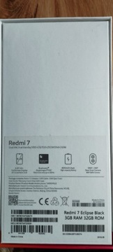 Smartfon Xiaomi Redmi Note 7  32 GB czarny
