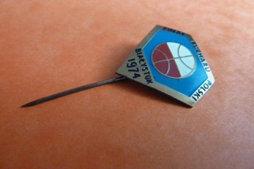 Puchar Polski 1974 Bialystok Koszykówka pins