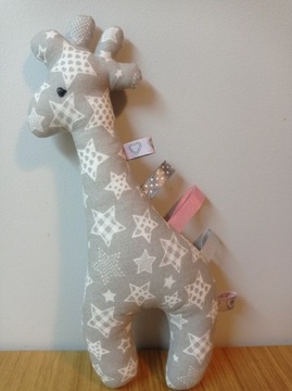Zabawka maskotka handmade żyrafa