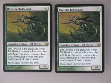 MTG 2X Rhys the Redeemed 