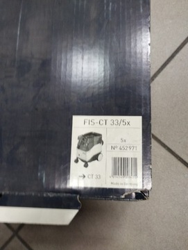 Worki do odkurzacza FESTOOL FIS-CT 33/5X