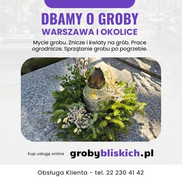 Opieka nad grobami Cmentarz Wolski Warszawa