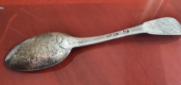 Stara łyżka srebrna francja  1760r ?