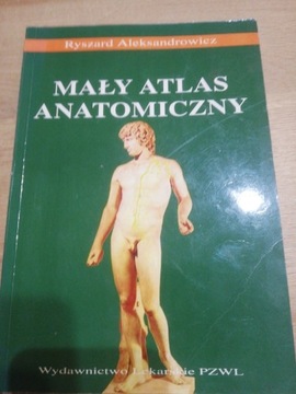 Książka mały Atlas anatomiczny Ryszard Aleksandrow