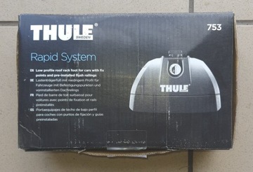 Thule 753 Rapid System - Stopy+KIT 186057