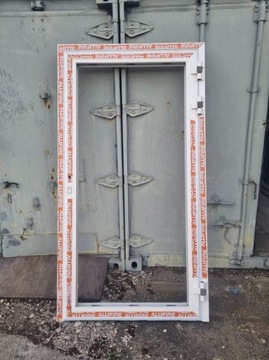 Drzwi aluminiowe przeciwpożarowe EI30 - PRAWE 