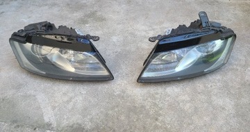 Audi A5 lampy przod, reflektory, angielskie, uk, 2szt