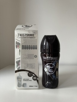 Twistshake,butelkaAntykolkowaStalNierdzewna 330ml