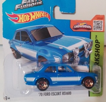 HOT WHEELS 70 Ford Escort RS1600