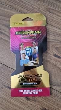 BLISTER Gold Panini FIFA 365 Andrenalyn XL 2024