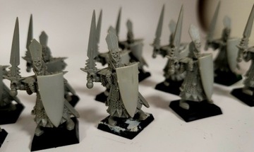 Warhammer Dark Elves - Plastic Swordsmen - 1992r